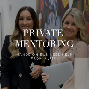 PRIVATE MENTORING Session with Amanda & Cveta