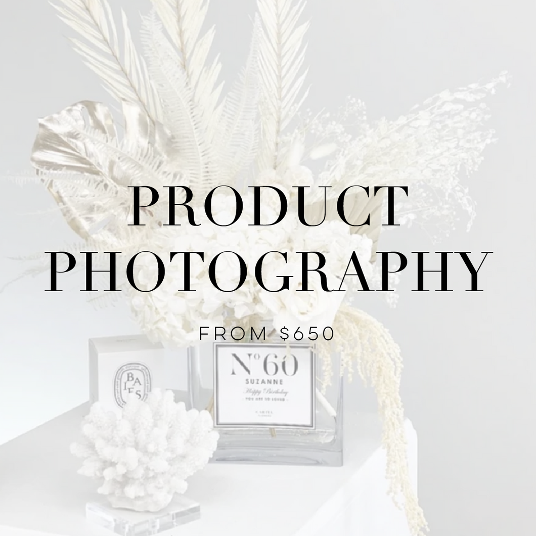 Product Photography - Edited Product Shoot